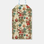 Kitschy Santa and Ornaments ギフトタグ (裏面)