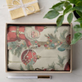 Kitschy Santa and Ornaments  薄葉紙 (ギフト)