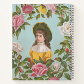 Kitschy Vintage German Valentine's Card, 1884 ノートブック (裏面)