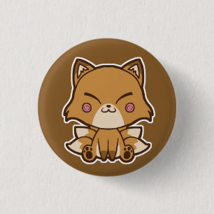 Kitsuneボタン 缶バッジ