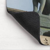 Kitsune キツネ (Fox) with Jewel in Mouth マウスパッド (コーナー)