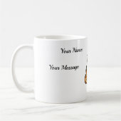 Kitsune Coffee Mug | Japanese Nine Tailed Fox Yoka コーヒーマグカップ (左)
