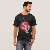 Kitsune Mask Japan katana Anim Kumiho Nine Tailed  Tシャツ (正面フル)