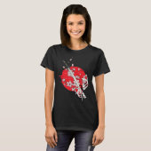 Kitsune Mask Japan katana Anim Kumiho Nine Tailed  Tシャツ (正面フル)