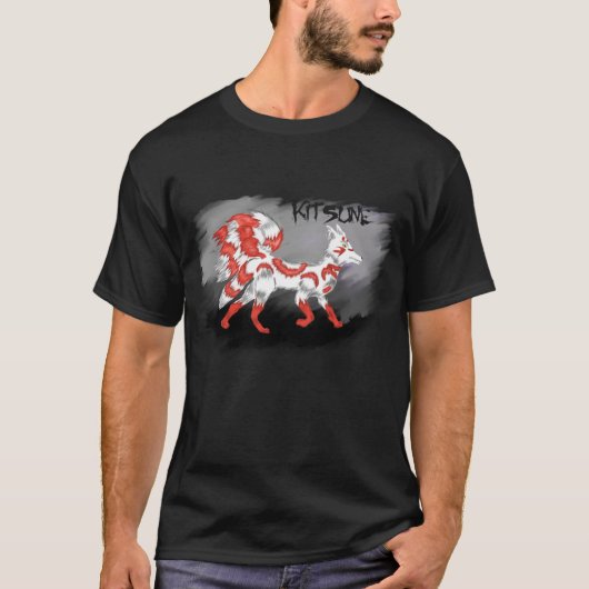 kitsune tshirt tシャツ (正面)