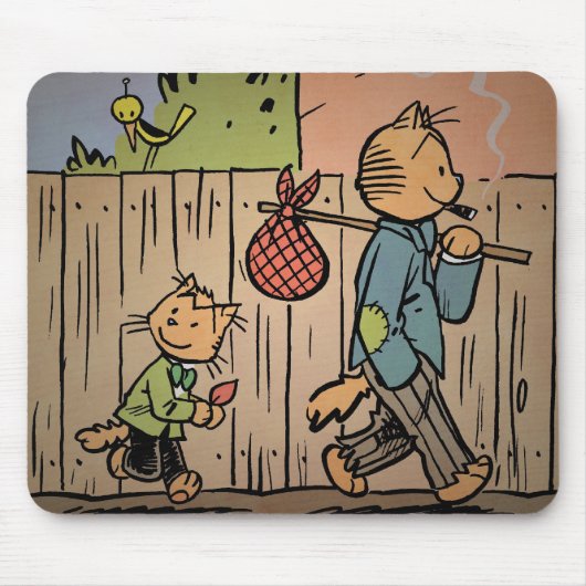 Kittehおよびピップのマウスパッド マウスパッド (正面)