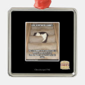 Kittehの確率の法律 メタルオーナメント (正面)