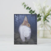 Kittelsen King Valemon白熊CC0824 ポストカード (スタンド正面)