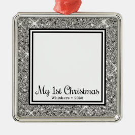 Kittenの第1回クリスマスフォト メタルオーナメント