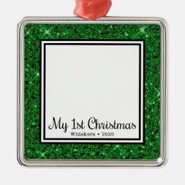 Kittenの第1回クリスマスフォト メタルオーナメント