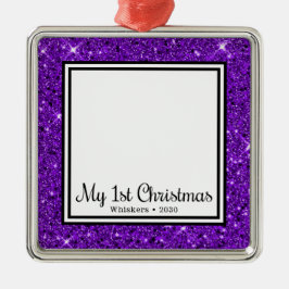 Kittenの第1回クリスマスフォト メタルオーナメント