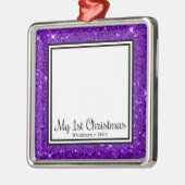 Kittenの第1回クリスマスフォト メタルオーナメント (左)