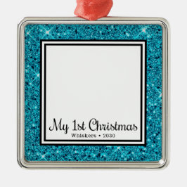 Kittenの第1回クリスマスフォト メタルオーナメント