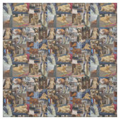 Kittenフォトコラージュ、 ファブリック (見本)