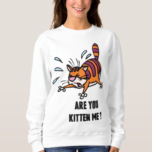 #Kitten私?婦人用半身着 スウェットシャツ (正面)