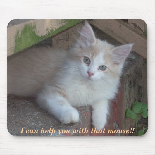KITTEN:あのマ救済スキミで!! マウスパッド (正面)