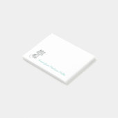 Kitten パーソナライズされた Post-it Notes ポストイット (アングル)