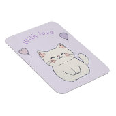  Kitten and hearts, personalized マグネット (右側)