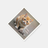 Kitten and Mouse  スタンダードカクテルナプキン (角)