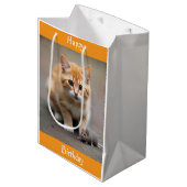 Kitten and Mouse  ミディアムペーパーバッグ (正面アングル)