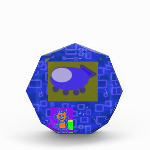 Kitten and Spaceshipフォトブロック フォトブロック