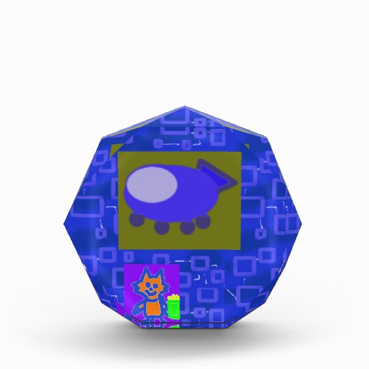 Kitten and Spaceshipフォトブロック フォトブロック (正面)