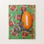 Kitten Bowl – パットン主演!(ネコ/子猫) ジグソーパズル (縦)