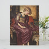 Kitten (by Frederic Leighton) カード (スタンド正面)