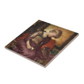 Kitten (by Frederic Leighton) タイル (側面)