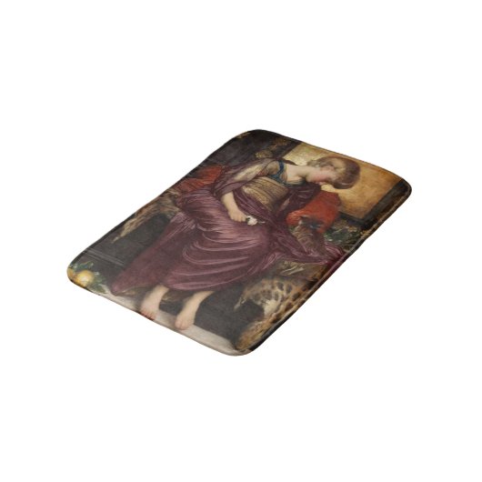 Kitten (by Frederic Leighton) バスマット (アングル)