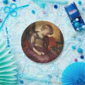 Kitten (by Frederic Leighton) ペーパープレート (パーティー)