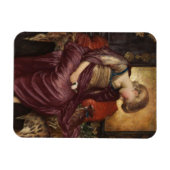 Kitten (by Frederic Leighton) マグネット (横)