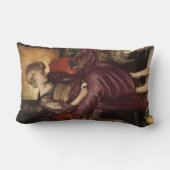 Kitten (by Frederic Leighton) ランバークッション (裏面)