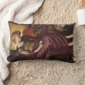 Kitten (by Frederic Leighton) ランバークッション (ブランケット)