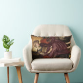 Kitten (by Frederic Leighton) ランバークッション (椅子)