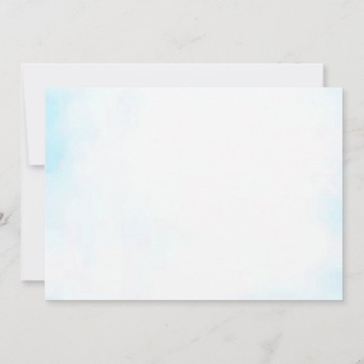 Kitten Cat Let's Pawty 1st誕生日パーティー写真 招待状 (裏面)