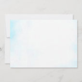 Kitten Cat Let's Pawty 2nd誕生日パーティー写真 招待状 (裏面)