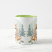 Kitten Cat Mug, Watercolor Cat Lover Gift マグカップ (中央)