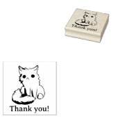 Kitten, Cat, thank you! ラバースタンプ (押印)