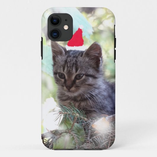 Kitten Christmas iPhone 5/5S,ほとんど存在しない Case-Mate iPhoneケース (裏面)