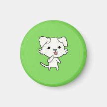 Kitten Dog Magnet – 緑