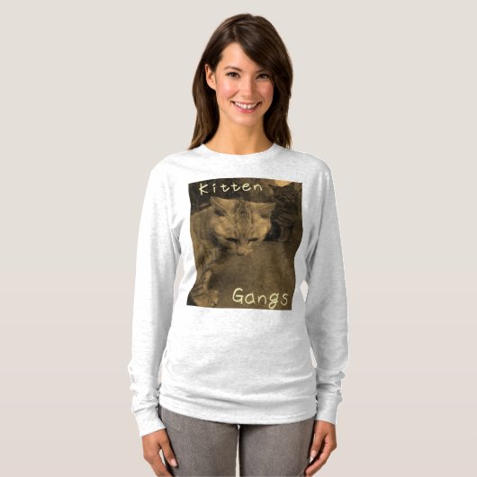 Kitten gangs tシャツ (正面フル)