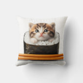kitten in the sushi クッション (裏面)