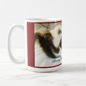 Kitten Keepsake Photo Text, Snowflake, Customize, コーヒーマグカップ (左)