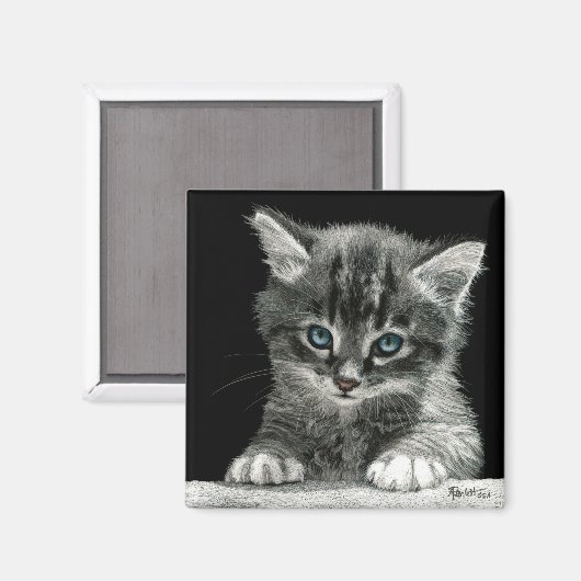 Kitten Magnet - "Bright Future" マグネット (正面/裏面)