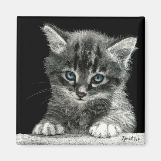 Kitten Magnet - "Bright Future" マグネット (正面)