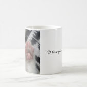 Kitten Mug, Cat Love, Funny Mug コーヒーマグカップ (中央)