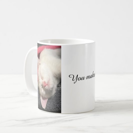 Kitten Mug, Love Mug コーヒーマグカップ (正面左)