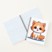 Kitten Notebook Gift – Kitten Aesthetic Design ノートブック (内部)