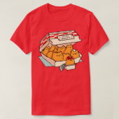 Kitten Nuggets Fast Food Cat by Tobe Fonseca Tシャツ (デザイン正面)